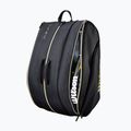 Чанта за падел Wilson Defy Padel bag black/gold 5