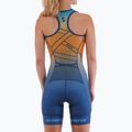 Дамски гащеризон за триатлон Synergy Pro Sleeveless Racerback Trisuit orange wave 2