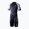 Мъжки гащеризон за триатлон Synergy Elite Short Sleeve Trisuit salt & pepper