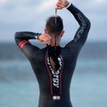 Мъжки неопренов костюм за триатлон Synergy Adrenaline Full Sleeve 5 mm black/red 5