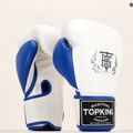 Боксови ръкавици Top King Boxing Reborn white/blue 6