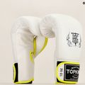 Боксови ръкавици Top King Boxing Reborn white/yellow 6