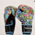 Боксови ръкавици Top King black/blue 7