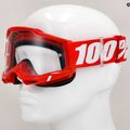 Очила за колоездене 100% Accuri 2 neon/red/clear 7