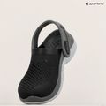 Детски джапанки Crocs LiteRide 360 Clog Kids black/slate grey 11