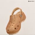 Дамски джапанки Crocs Classic Platform Glitter shitake 16