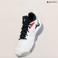 Мъжки обувки за волейбол Mizuno Wave Momentum 3 white/salsa/black 9