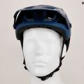 Велосипедна каска MET Terranova teal blue/black metalic matt 9