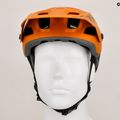 Велосипедна каска MET Terranova orange/titanium metallic matt 9