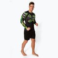 Мъжки рашгард KSW Camo LS black 2