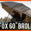 Карп чадър Fox 60 Camo Brolly brown CUM268 4