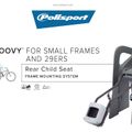 Седалка за велосипед Polisport Groovy Maxi FF 29 светлозелена/тъмно сива 8
