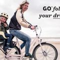 Задна седалка за велосипед за багажник bobike Go зелен-сив 8012300003 5