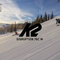 Дамски ски за спускане K2 Disruption 76C W + 10 Compact Quikclik Free purple 10G0406.143.1 12