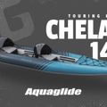 Aquaglide Chelan 140 blue 584121105 Надуваем каяк за 2 лица 8