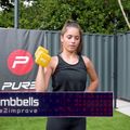 Неопренови дъмбели 2 кг Pure2Improve зелен P2I201400 7