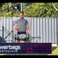 25 кг торба за тренировки Pure2Improve Power Bag лилава P2I202260 6