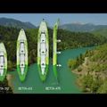 Aqua Marina Рекреационен каяк 13'6″ надуваем каяк за 2-ма души зелен Betta-412 17