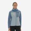 Дамско софтшел яке Patagonia R1 CrossStrata Hoody burl red 5