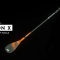 Aqua Marina CARBON X 3 части SUP гребло черно/оранжево B0303016 8