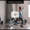 Регулируема тренировъчна пейка ProForm Sport Xt 1320 черна PFBE01320 15