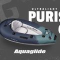 Aquaglide Backwoods Purist 65 grey 584121107 Надуваем каяк за 1 човек 9