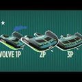 JOBE Revolve 2P синьо-зелен поплавък за теглене 230220001 6