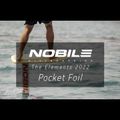 Деска за кайтсърфинг + хидрофолио Nobile Pocket Skim Zen Foil Freeride G10 19