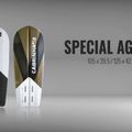 Дъска за кайтсърф Cabrinha Special Agent brown/black K1FBSPAGT105XXX 9