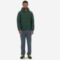 Мъжко пухено яке Patagonia Down Sweater Hoody basin green 10
