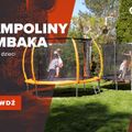 HUMBAKA Super 244 cm оранжев градински батут Super-8' Tramps 27