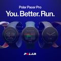 Часовник Polar Pacer PRO в цвят бордо PACER PRO MAR/PLUM 7