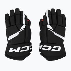 CCM Next SR хокейни ръкавици черно/бяло