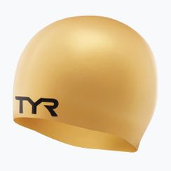 Шапка за плуване TYR Wrinkle Free gold