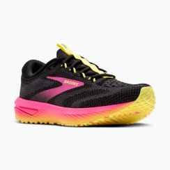 Дамски обувки за бягане Brooks Revel 7 black/pink/lemon tonic
