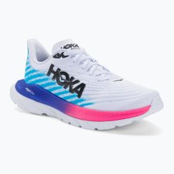 Мъжки обувки за бягане HOKA Mach 5 white/scuba blue