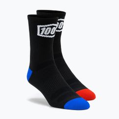 Чорапи за колоездене 100% Terrain Performance черни