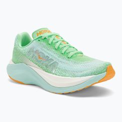 Дамски обувки за бягане HOKA Mach X lime glow/sunlit ocean
