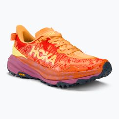 Дамски обувки за бягане HOKA Speedgoat 6 sherbet/beet root