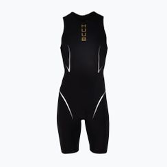 Мъжки бански костюм HUUB TC Performance с една част черно / златно