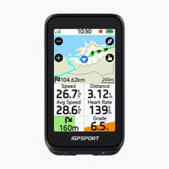 Велонавигация iGPSPORT BiNavi Air black