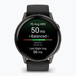 Часовник Garmin Venu 4 45 mm slat/black