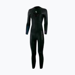 Дамски неопренов костюм за триатлон Synergy Hyperion Full Sleeve black