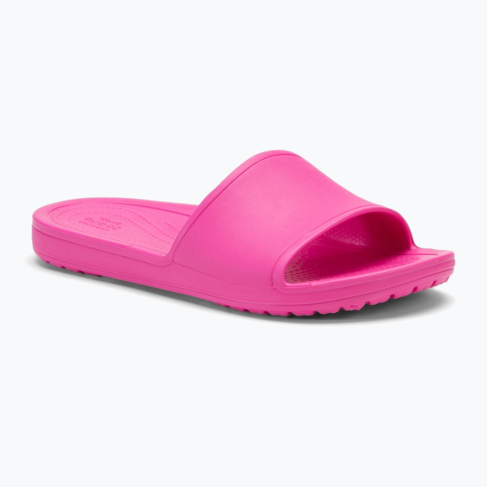 Дамски джапанки Crocs Kadee Slide electric pink (210159-6QQ) - Sportano.bg
