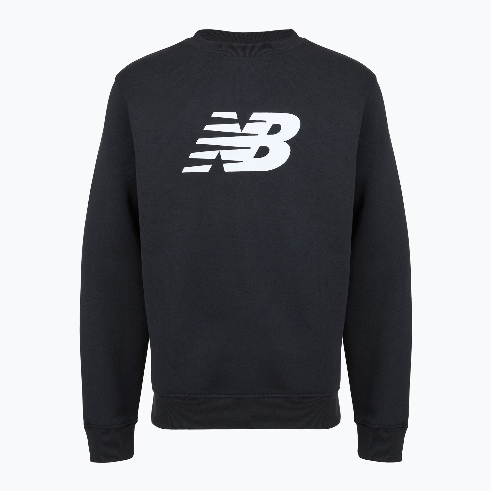 Мъжки суитшърт New Balance Sport Core Brushed Crew black/white ...