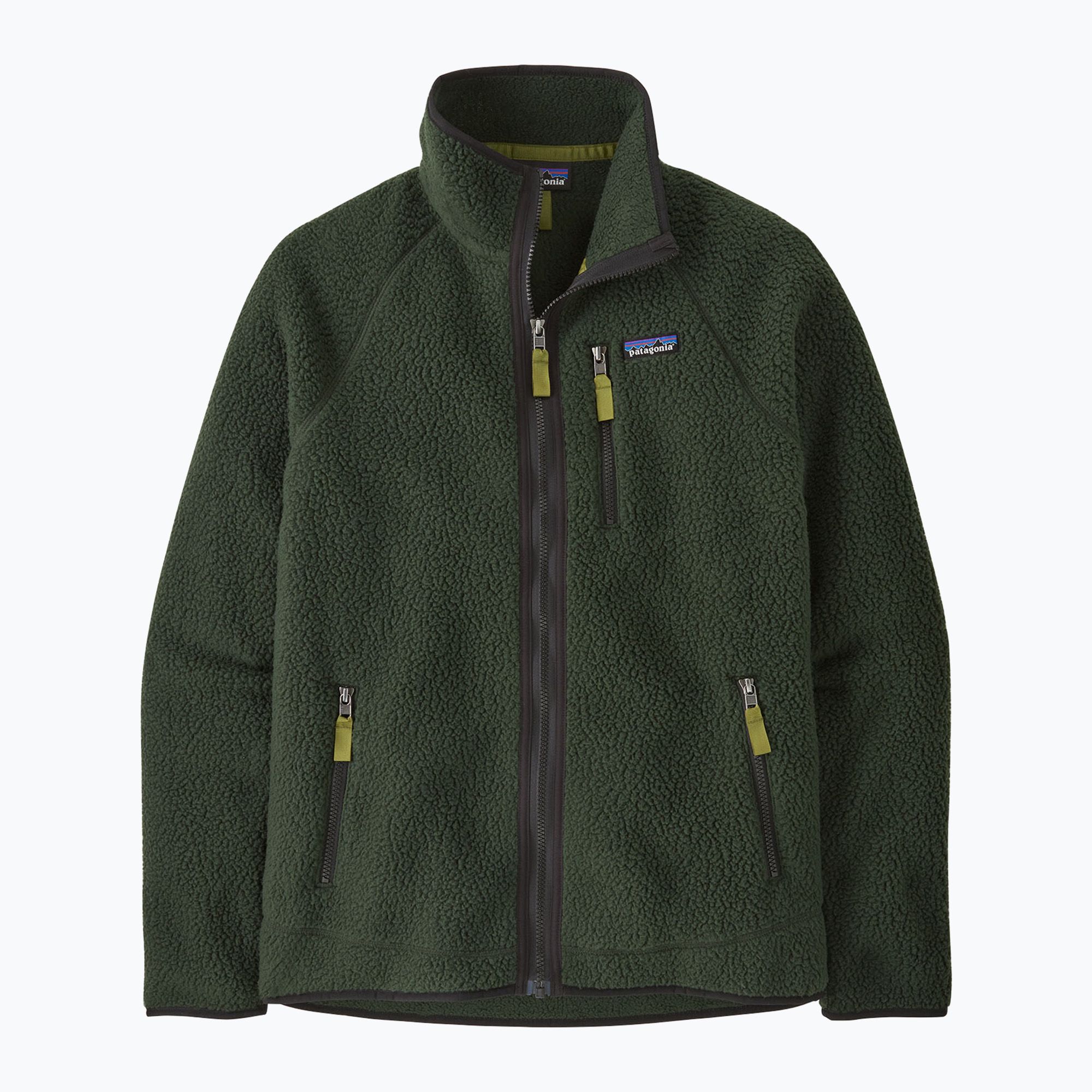 Мъжки трекинг суитшърт Patagonia Retro Pile old growth green (22801 ...