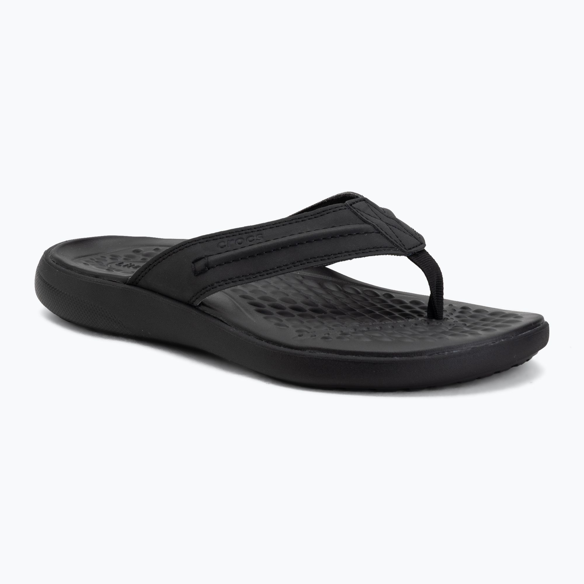 Джапанки Crocs Yukon Vista II Leather black/black (209332-060 ...