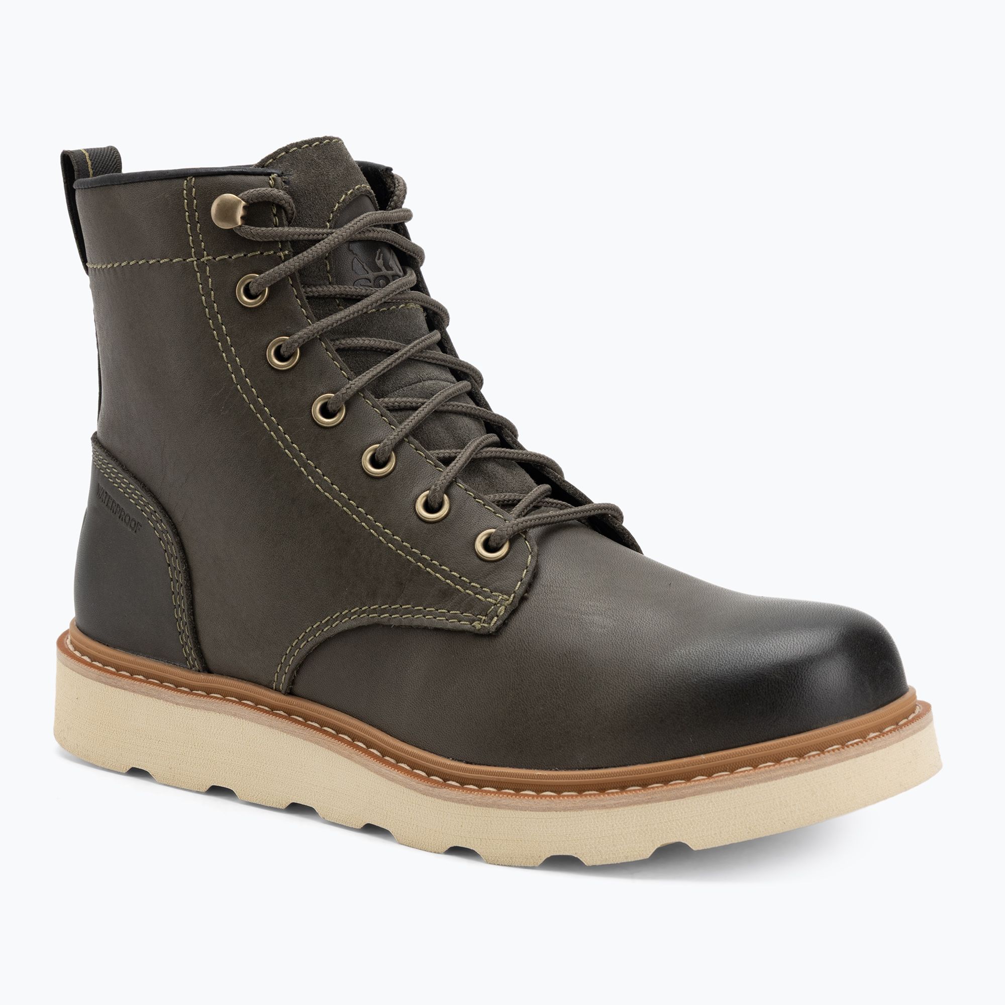Sorel Men's Slabtown 62'™ SIX Waterproof Boots- Alpine Tundra/ Bleached Ceramic