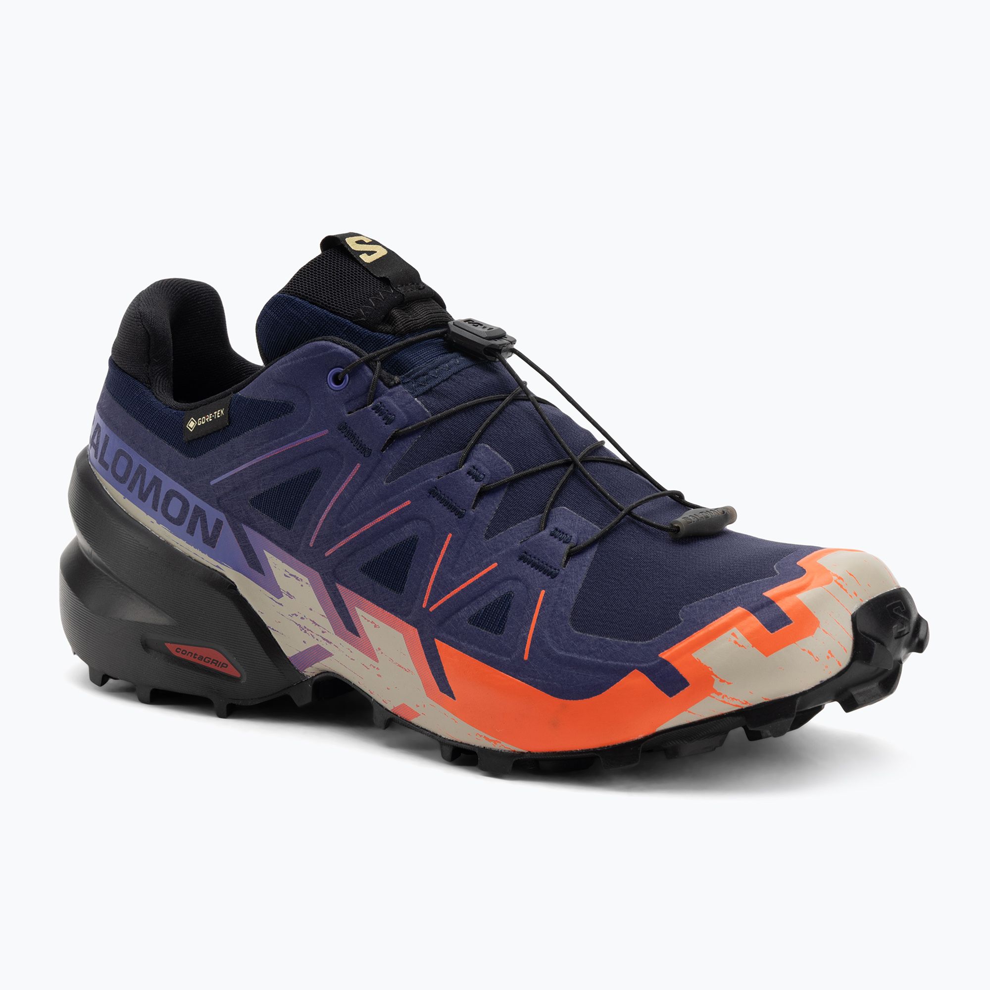Мъжки обувки за бягане Salomon Speedcross 6 GTX transparent yellow ...