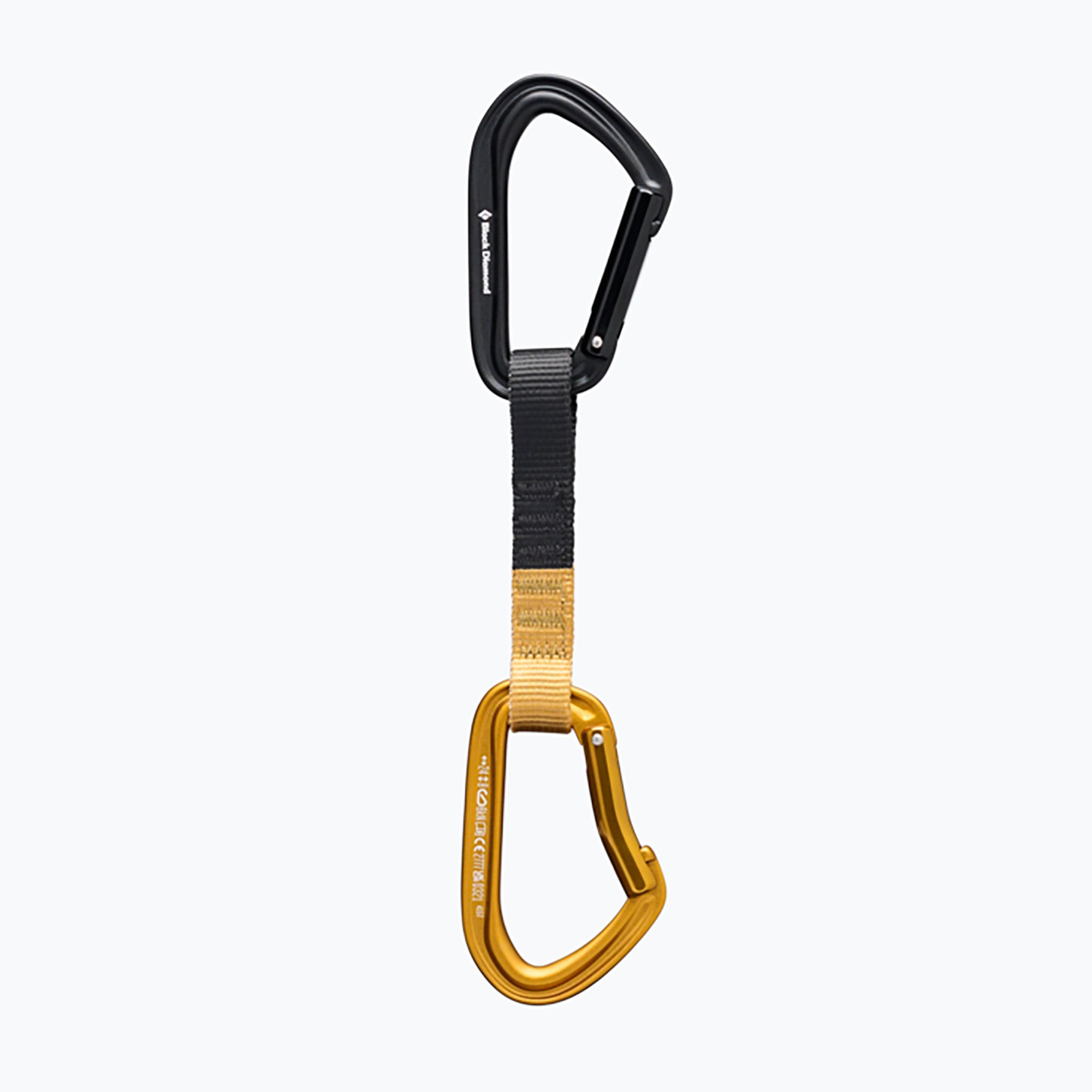 Primka Примка за катерене Black Diamond Hotforge Quickdraw 12 cm amber ...